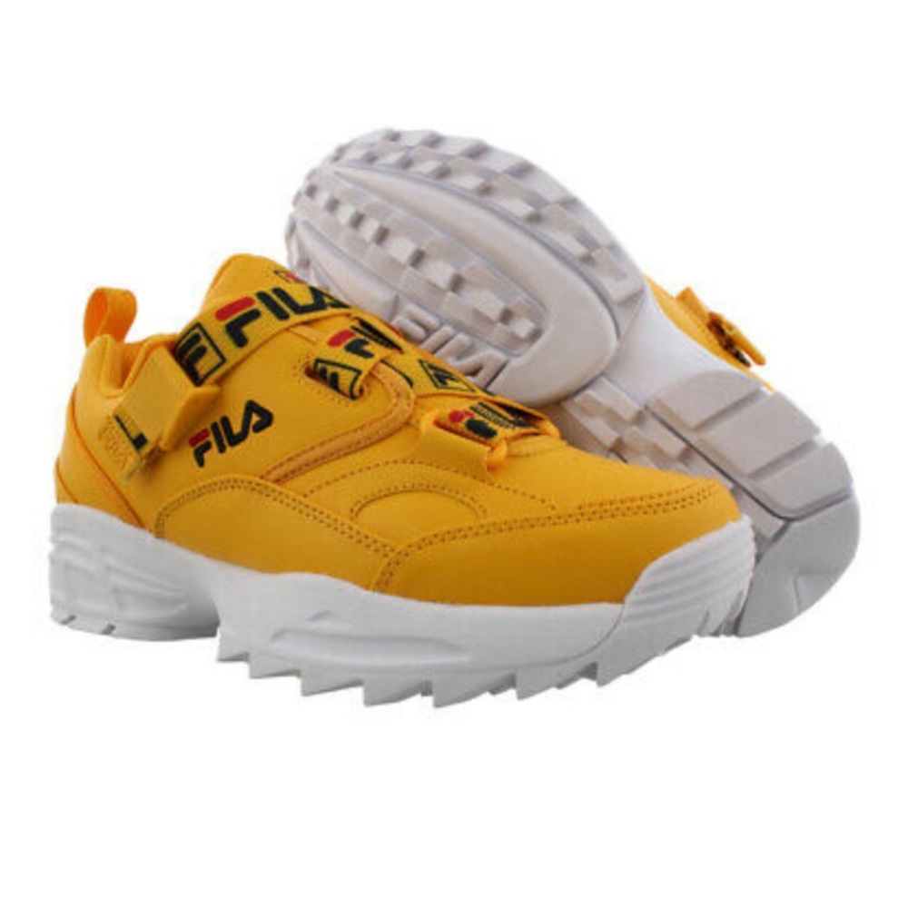 Women’s “Fast Charge” sneakers in yellow